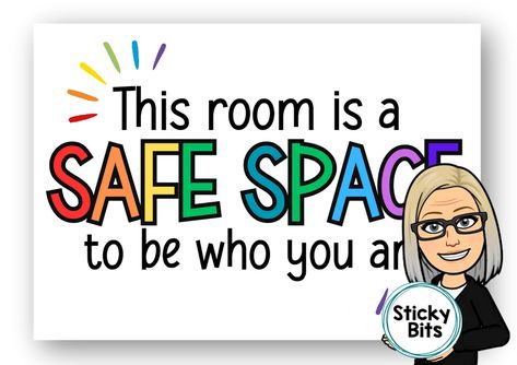 Classroom Resources, Posters & Displays Poster Display, Classroom Resources, Resource Classroom, Safe Space, Affirmations