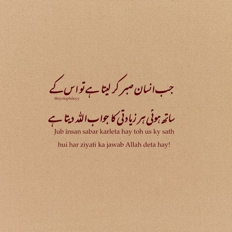 Sabr Quotes In Urdu, Sabr Quotes, Mic Quotes, Hindi Love Song Lyrics, Urdu Lines, Quotes Hindi, Worth Quotes, Mixed Feelings Quotes, Beautiful Quotes About Allah