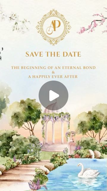 Invite Charm By Dinesh Chatwani on Instagram: "“🌸✨ Love is in the air as Abhishek and Poonam embark on their beautiful journey together. Save the date for a magical celebration, where nature’s charm and timeless traditions unite! 🕊️💍

Witness the beginning of an eternal bond and a happily ever after. 🌿💕 #SaveTheDate #WeddingBliss #AbhishekAndPoonam #NatureLovers #EternalLove #WeddingInspo #LoveBirds #TraditionalWedding #WeddingInvitation #NatureTheme #WeddingReel #WeddingVibes #InstaWedding #ViralWedding #WeddingGoals #RomanticWedding #WeddingSeason #WeddingMagic #DreamWedding #Wedding2024 #WeddingInspiration #ViralReel #InstagramReel”" Happily Ever After Wedding Invitations, Beach Wedding Locations, Traditional Wedding Invitations, Wedding Goals, Wedding Invite, Love Is In The Air, Insta Wedding, Wedding Invites, Eternal Love