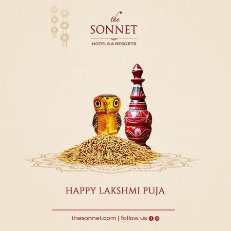 May Maa Lakshmi fill your lives with her loving grace and bestow upon you blessings of health and prosperity! We wish you and your families a very Happy Lakshmi Puja. . . . #thesonnet #thesonnethotelsandresorts #sonnet #happylakshmipuja #lakshmipuja #mahalakshmi #lakshmi #love #health #prosperity #beauty Body Logo Design, Lakshmi Puja, Laxmi Puja, Jewelry Packaging Diy, Maa Lakshmi, World Music Day, Durga Painting, Happy Janmashtami, Theme Background