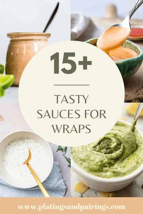 In search of some tasty sauces for wraps? I’ve got you covered with this handy guide. Whether you're craving a tangy kick or a creamy indulgence, the right sauce can transform a simple wrap into a flavor-packed delight. Wraps Sauce Recipe, Chicken Wrap Sauces, Sauces For Chicken Wraps, Chicken Wrap Sauce Recipes, Chicken Wrap Sauce, Wrap Sauce Recipe, Sauce For Wraps, Best Sauce For Chicken, Low Calorie Wraps