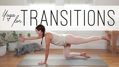 Adrienne Yoga, Adriene Mishler Yoga, Yoga Transitions, Transition Quotes, Adriene Mishler, Yoga With Adriene, Bedtime Yoga, 30 Day Yoga, Pilates Reformer Exercises