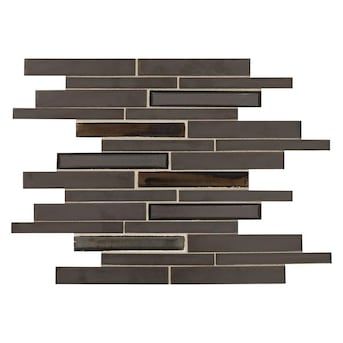 Fireplace Facade, Mosaic Bathroom, Ceramic Mosaic, Mosaic Pieces, Mosaic Wall Tiles, Accent Tile, Glass Mosaic Tiles, Charcoal Black, Color Tile