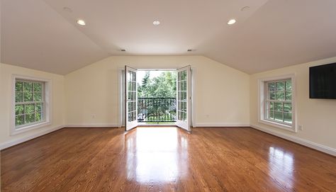 New Home Construction in Bethesda, Maryland - http://ajalliarch.com  (Photo by RB Hill Photography - http://www.rbhillphoto.com) Bonus Room Above Garage, Room Above Garage, Kids Bedroom Remodel, Guest Bedroom Remodel, Garage Floor Paint, Attic Lighting, Small Bedroom Remodel, Attic Playroom, Rooms Design