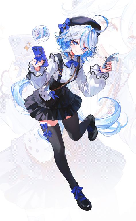 Furina Full Body Png, Fontaine Oc, Genshin Impact Cute, Anime Heaven, Anime Angel, Drawing Reference Poses, Drawing Tips, Cool Artwork, Genshin Impact