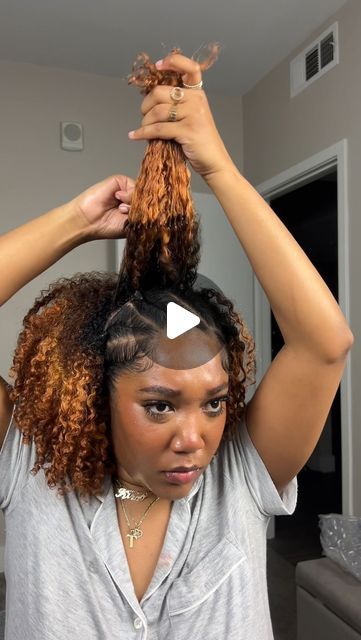 Kira ♒️ on Instagram: "A couple girlies mentioned they wanna see more rubber band styles on natural hair. Here’s a really cute one with some twists in the front like we used to do back in the day lol   *Also, CapCut keeps making my videos glitch really weird, so sorry about that   I used all @mielleorganics products for this style: Mielle Braid Gel Mielle Curl Smoothie Mielle Curl Defining Mousse   I diffused on cool and low heat interchangeably 🥰🫶🏾  #curlyhair #naturalhair #curlyhairstyles #easynaturalhairstyles #curls #explore #explorepage #3chair #reels #reelsinstagram #mielle #mielleorganics" Rubber Band Styles, Natural Twist Styles, Defined Curls Natural Hair, Curl Smoothie, Curl Defining Mousse, Styles On Natural Hair, Braid Gel, Rubber Band Hairstyles, 3c Hair