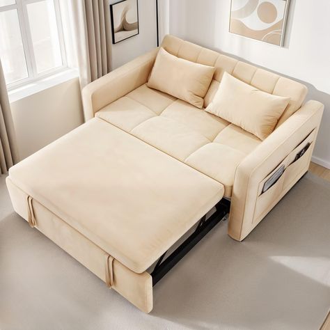 PRICES MAY VARY. 3-in-1 Convertible Sofa Bed: Introducing our 3-in-1 convertible sofa bed, your ultimate relaxation destination. Whether unwinding in the living room or accommodating guests, this futon couch offers a cozy escape for moments of tranquility Tailored comfort experience: Embark on a journey of personalized comfort with our pullout couch, featuring 5 levels of backrest adjustment ranging from 90° to 180°. Find your right reclining angle and indulge in unparalleled relaxation Ingeniou Sofa Combed, Pullout Couch, Velvet Futon, Comfortable Futon, Guest Quarters, Pull Out Couch, Futon Couch, Shaped Desk, Loveseat Sleeper