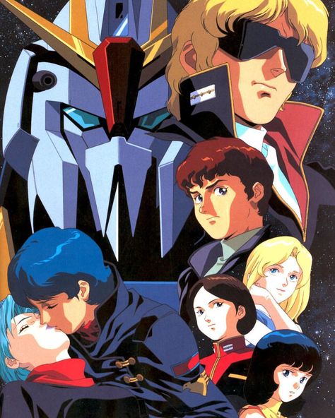 Gundam Zeta, Mobile Suit Zeta Gundam, Anime English, Zeta Gundam, Anime Mobile, Anime Episodes, Mobile Suit Gundam, Mecha Anime, Gundam Art