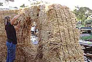 Garden Design Layout Landscaping, Straw Bale Construction, Cob Building, Straw Bale Gardening, Diy Straw, Straw Bale House, Eco Buildings, Earthship Home, Earth Sheltered