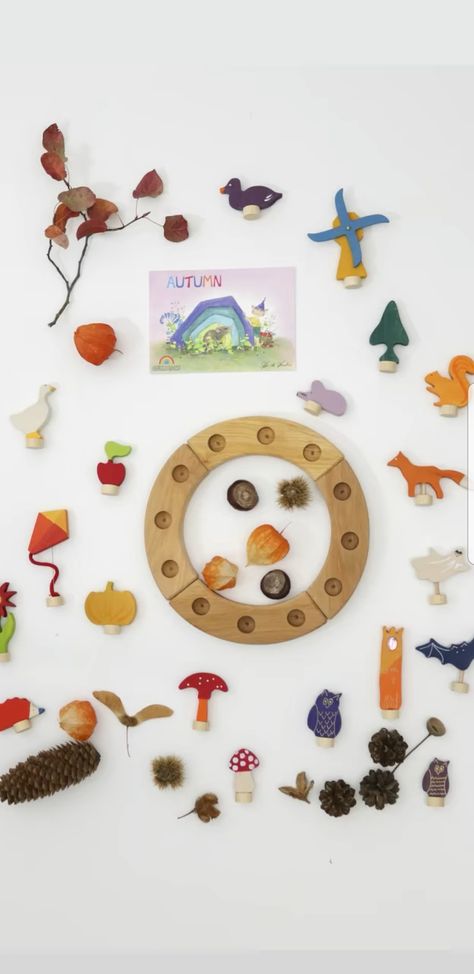 Celebration Ring, Waldorf Kindergarten, Harvest Celebration, Fall Rings, Ways Of Learning, Birthday Ring, Grimm, Wooden Toys, Kindergarten