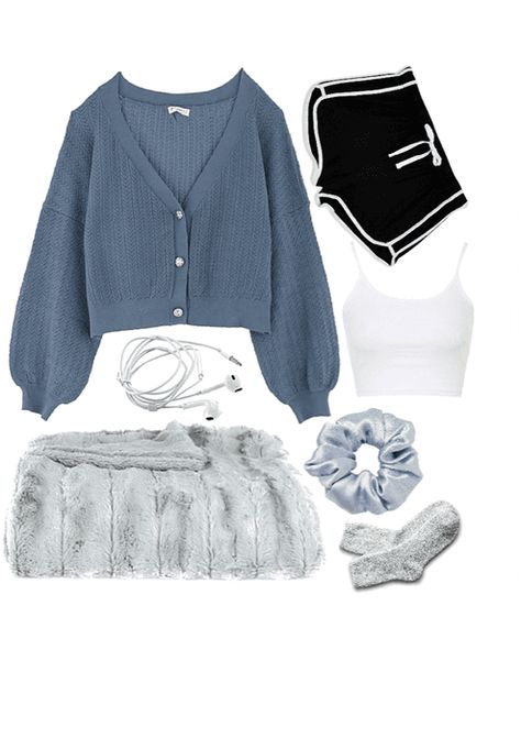 staying at home Outfit | ShopLook #stayhome #outfit #fashion #relax #inspo #chill #chic #egirl #vsco #netflix #pajamas #soft #challenge #polyvore #school #homeschool Stay At Home Outfits, At Home Outfits, Cute Sleepwear, Cute Lazy Day Outfits, Cute Lazy Outfits, Lazy Outfits, Chill Outfits, Lazy Day Outfits, Outfit Trends