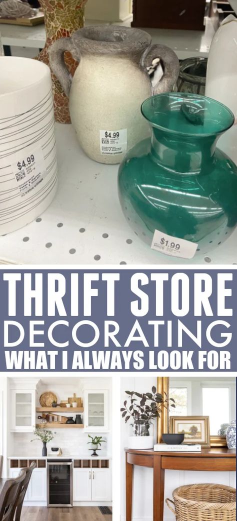 Thrift Store Decorating, Thrift Flip Furniture, Thrift Flip Decor, Thrift Store Makeover Ideas, Thrift Decor, Farmhouse Thrift Store Makeovers, Thrift Store Diy Projects, Thrift Store Upcycle, Thrifted Decor