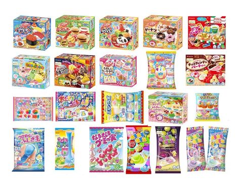 Japanese Candy Kits, Popin Cookin, Mix Pizza, Sushi Cake, Asian Candy, Candy Kit, Japan Candy, Happy Kitchen, Japanese Candy