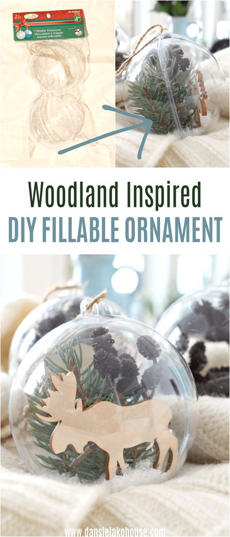 Looking for cute and easy DIY Christmas tree ornaments? Need some fillable ornament ideas? Find lots of fillable ornaments on the blog, including fillable ornament ideas for kids. Fillable ornament ideas Christmas themed. Make these are sweet fillable ornament ideas gifts or gift toppers. Cute dollar store craft idea and DIY Christmas ornaments. Easy Christmas ornaments to make and Christmas ornament crafts kids can help make. Homemade Christmas ornaments in minutes - using supplies you have! Diy Globe Ornaments Craft Ideas, Plastic Fillable Ornament Ideas, Diy Filled Ornaments, Clear Fillable Ornament Ideas, Diy Woodland Ornaments, Fillable Christmas Ornament Ideas, Diy Fillable Christmas Ornaments, Diy Clear Ornament Ideas, Fillable Ornament Ideas