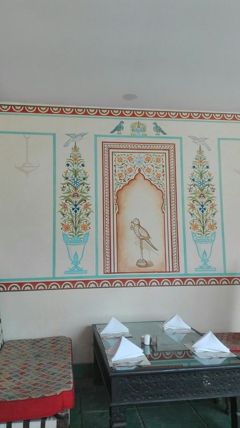 Ceiling Art, Wallpaper Border, Mural Painting, Hand Embroidery Designs, Wall Color, Dream House Decor, Wall Art Designs, Room Inspo, Colorful Art