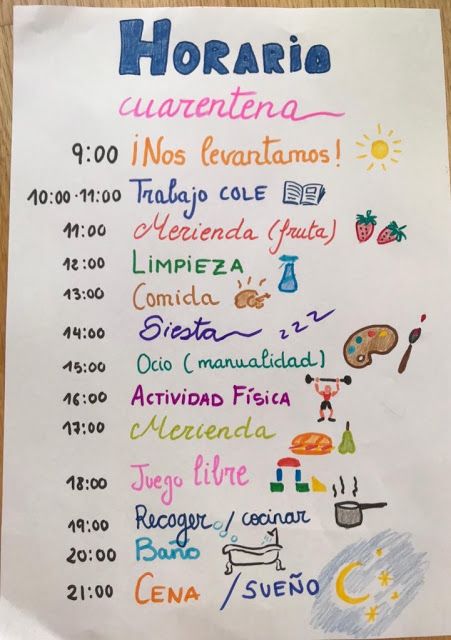 AYUDA PARA MAESTROS: Nuestro horario familiar para esta cuarentena Bullet Journal School, Bullet Journal Doodles, Journal Doodles, Planner Bullet Journal, Life Motivation, Luhan, In Spanish, Kids Education, Study Tips