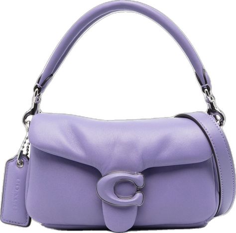 Coach Pillow Tabby, Coach Pillows, Light Violet, Leather Totes, Purple Bags, Mini Bags, Leather Tote, Mini Bag, Violet