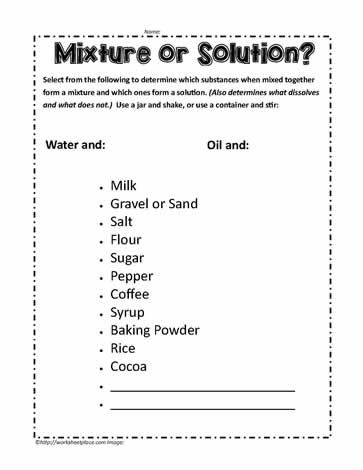 Mixture or Solution Experiment Mixture And Solution, Mixtures And Solutions, Solutions And Mixtures, Solids Liquids And Gases, Matter Unit, Matter Activities, Figurative Language Worksheet, States Of Matter Worksheet, All About Me Poster