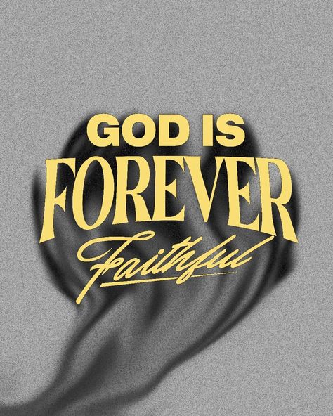 GOD IS FOREVER FAITHFUL 🔥🔥 . . . . . follow me @eibram.crtv 🖼️💖 . . the 6 slide is my fav 👌🏾😘 . . . #God #Jesus #art #grace #love #gospel #worship #easter #church #sundayservice #christianart #prochurchdesign #pcmchallenge #tooolkit #graphicdesign #graphicdesigner #design #churchmedia #typograph #jesus #bible #visualmediachurch #creativechurch #creative #crtvchurch #crtv #worshipandcreative #churchcreative #sermonseries Good Christian Movies, Prayer Vision Board, Spiritual Event, Christian Clothing Brand, Christian Graphic Design, Christian Graphics, Church Sermon, Bible Words Images, Self Inspirational Quotes