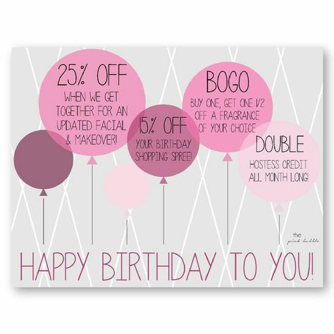 Another bday gift idea Mary Kay Birthday Discount, Mary Kay Birthday, Mary Kay Printables, Mary Kay Office, Mary Kay Sale, Mary Kay Facebook, Mary Kay Inspiration, Mary Kay Gifts, Selling Mary Kay