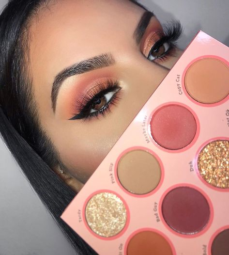 Daily Eye Makeup, Pink Eye Makeup Looks, Smokey Eye Makeup Look, Pink Eye Makeup, Eye Makeup Looks, Pink Eye, Colorful Eye Makeup, Best Mascara, Eyeshadow Palettes