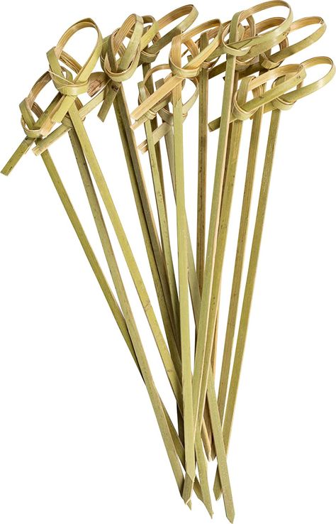 AmazonSmile | [300 Count] Bamboo Knot Picks - 4.75 Inch Appetizer, Sandwich, & Cocktail Drinks Skewer Toothpicks: Cocktail Picks Top 10 Cocktails, Skewer Appetizers, Appetizer Sandwiches, Appetizer Picks, Wedding Appetizers, Fruit Kabobs, Fancy Cocktails, Cocktail Shaker Set, Cocktail Picks