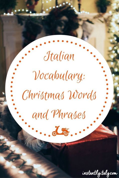 If you are looking for a complete Italian Christmas vocabulary, in this post you can find all the most important words and phrases to be used at Christmas. And loads of Italian Christmas traditions too. Italian Christmas Aesthetic, Italian Christmas Decor, Italian Christmas Decorations, Italian Christmas Traditions, Language Tips, Christmas In Italy, Italian Vocabulary, Italian Favorites, Italian Lessons