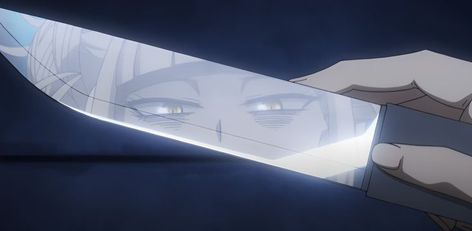 The reflect of the gaze of Toga in a Knife. Anime Sauce, Mha Screencaps, Streaming Anime, Ouran Highschool, Toga Himiko, Fancy Fonts, Gothic Anime, Buko No Hero Academia, Darling In The Franxx