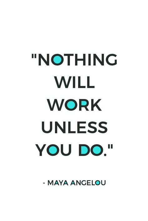 Not happy with your life?  Wish your business or blog was going better? Well, get to work and work it out. Here are 19 motivational quotes, just like this one, that motivate you to get started. Motiverende Quotes, Work Motivation, Wellness Quotes, Not Happy, Advice Quotes, Motivational Quotes For Success, Work Quotes, Work It, Entrepreneur Quotes