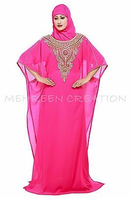 DUBAI FARASHA MOROCCAN Kaftan Dress Abaya Jilbab Islamic Arabian clothing 3580 - $111.99 | PicClick Farasha Abaya, Kaftan Wedding, Moroccan Kaftan Dress, Dress Abaya, Moroccan Kaftan, Butterfly Style, Moroccan Caftan, Fabric Colour, Abaya Dress