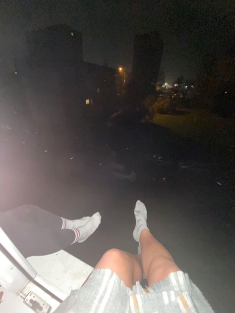 Sitting On A Building At Night, Sitting On A Rooftop At Night, Sneaking Through Window Aesthetic, Sitting In Window Aesthetic, Sitting On Roof At Night, Sitting On The Roof At Night Aesthetic, Sitting On Roof Aesthetic, Sneaking Out Window, Sitting On Rooftop Aesthetic Night