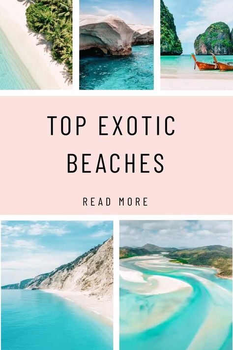 Plan your escape to stunning, sun-kissed exotic shores. Exotic Travel Destinations, Red Sand Beach, Caribbean Destinations, Beach Destinations, Harbour Island, Exotic Beaches, Tropical Destinations, Hidden Beach, Beaches In The World