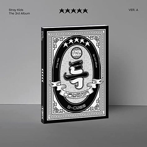 VER. A, VER. B, VER. C After a groundbreaking year with two consecutive Billboard 200 #1 albums, Stray Kids is back with a brand-new release, 5-STAR. 5-STAR is available in three versions: VER. A, VER. B, and VER. C. All versions contain: Photobook (unique to each ver), CD (unique to each ver), Photocards (random 2 of 24), OOTD Mini Poster (random 1 of 8), Sticker Set (2 sheets), Cartoon Postcard, B-Cut Film Mini Photobook (random 1 of 3), Folded Poster (unique to each ver). International Retail New Cds, Pop Albums, Kids Labels, Artists For Kids, Album Book, Cd Album, Action Figures Collection, Album Photo, Sticker Set