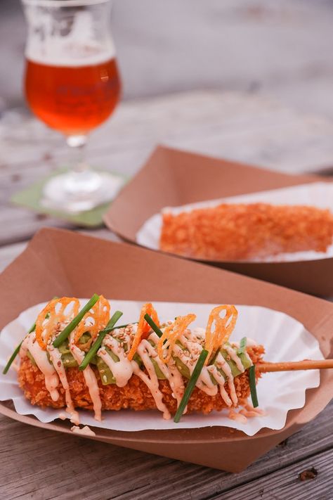 Ten places to add to your foodie list that includes Korean Hot Dogs, a sustainable food truck, ... Asian Food Truck, Korean Hot Dogs, Hot Dog Food Truck, Dog Food Truck, Pesto Potatoes, Tapas Restaurant, Japanese Chef, Fish House, Pasta Dough