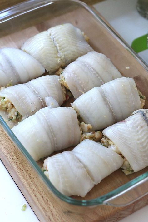 Flounder Stuffed With Shrimp, Stuffed Flounder Fish Recipes, Baked Stuffed Flounder Recipes, Stuffed Flounder Recipes Shrimp, Stuffed White Fish Recipes, Stuffed Fish Fillets, Flounder And Shrimp Recipes, Baked Stuffed Fish Recipes, Shrimp Stuffing For Fish