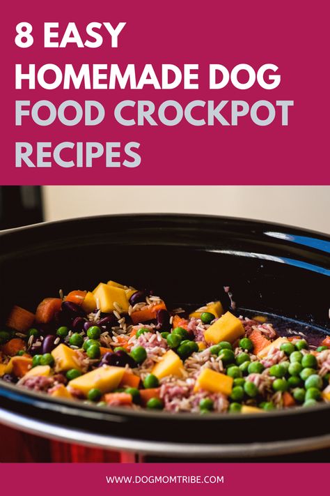 Dog Food Recipes For Senior Dogs, Crockpot Dogfood, Homemade Senior Dog Food, Homemade Dog Food For Senior Dogs, Dog Dinner Recipes, Vet Approved Homemade Dog Food Recipes, Crockpot Dog Food Recipes Vet Approved, Daisy Food, Food Crockpot Recipes