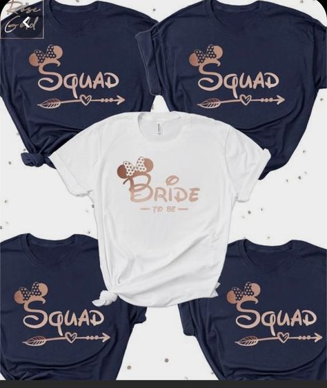 Custom Bachelorette Shirts, Bride Squad Shirt, Disney Bachelorette, Disney Bride, Bachelorette Tshirts, Night Out Tops, Lingerie Shower, Bachelorette Party Games, Bridal Party Shirts