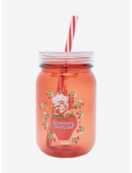 Strawberry Shortcake Cartoon, All Candy, Acrylic Cups, Vintage Strawberry Shortcake, How To Make Jam, Jam Jar, Cute Cups, Karate Kid, Cute Room Decor