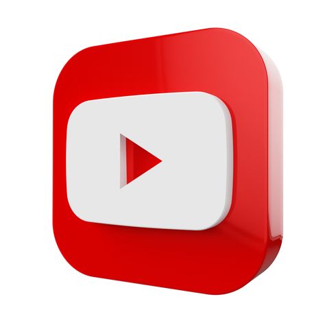 3d Youtube Social Media Logo Youtube 3d Logo, 3d Social Media Icons, Youtube Logo Png, Youtube Logo, Media Logo, 3d Icons, Social Media Logos, Instagram Logo, Logo Banners