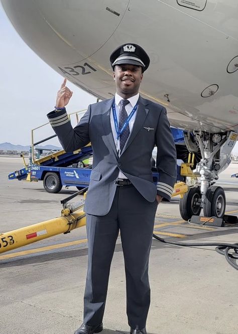 Airplane Pilot, Photo Archive, Black Men, Black