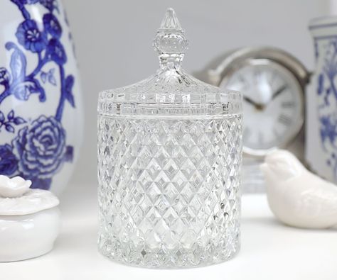 Homewares & Home Decor Online Crystal Jars, Princess Story, Crystal Jar, Glass Trinket Box, Ginger Jar Lamp, Notice Boards, Pin Boards, Glass Dispenser, Circus Tent