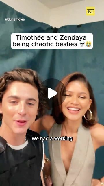 124K views · 10K likes | Entertainment Tonight on Instagram: "We will never have enough Timothée and Zendaya bestie moments. 🥹😂" Zendaya Style Street, Zendaya 2024, Zendaya Movies, Zendaya And Tom Holland, Tom Holland And Zendaya, Zendaya Style, Entertainment Tonight, Zendaya Coleman, March 1