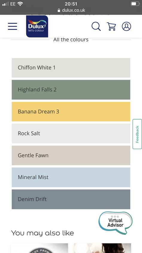 Dulux Rock Salt Hallway, Dulux Rock Salt, Denim Drift, Gentle Fawn, Rock Salt, All The Colors, Paint Colors, Hallway, Salt