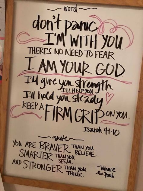 Bible verses and inspiration Scripture Board, Kitchen Whiteboard, White Board Drawings, Quotes Kitchen, Whiteboard Messages, Kitchen White, Inspirational Scripture, Whiteboard, White Board