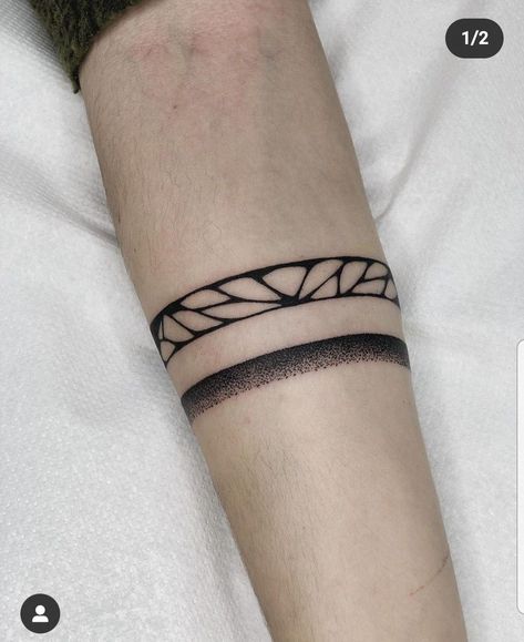 Stripe Tattoo Arm, Unique Armband Tattoo, Armband Tattoo For Women Unique, Bicep Tattoo Women, Stripe Tattoo, Wrist Band Tattoo, Wrist Tattoos Girls, Band Tattoos For Men, Ring Tattoo Designs