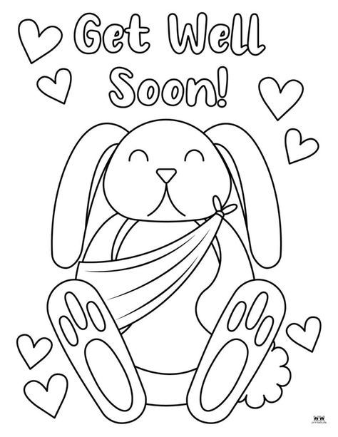 Get Well Coloring Pages Free Printable, Get Well Soon Coloring Pages, Kid Worksheets, Get Well Soon Messages, Birth Colors, Avengers Coloring, Penguin Coloring Pages, Penguin Coloring, Frog Coloring Pages