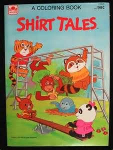 Shirt Tales Cartoon, Book 1984, Throwback Day, Shirt Tales, Childhood Memories 80s, Vintage Christmas Toys, Vintage Coloring Books, 1980s Toys, Nostalgia Aesthetic