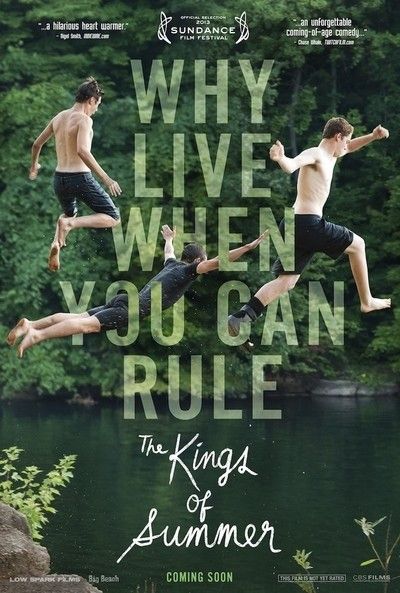 The Kings of Summer The Kings Of Summer, Summer Movie, I Love Cinema, Sundance Film Festival, Sundance Film, The Kings, Film Posters, Design Graphique, Graphic Poster