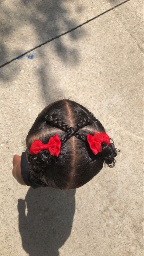 Easy Infant Hairstyles Black, Cute Infant Hairstyles, Daughter Hairstyles Short Hair, Mixed Kids Hairstyles Girls Easy, Hairstyles For One Year Old Baby Girl, Mixed Girls Hair Styles, Easy Mixed Girl Hairstyles Kids, Easy Black Toddler Hairstyles Girl, Easy Kid Hairstyles Black