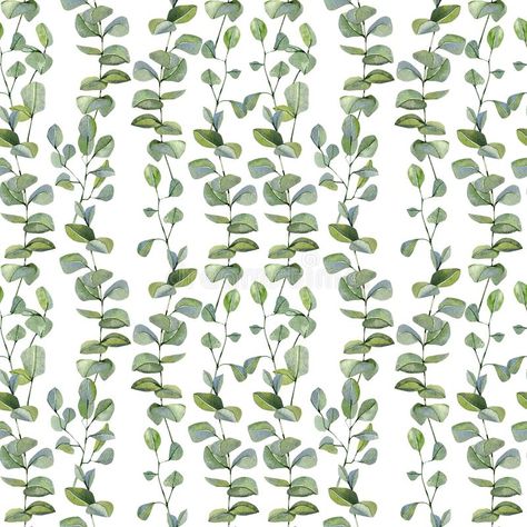 Eucalyptus Pattern, Dollar Eucalyptus, Silver Dollar Eucalyptus, Macbook Wallpaper, Seamless Background, Silver Dollar, Paper Background, Floral Wallpaper, Flower Patterns